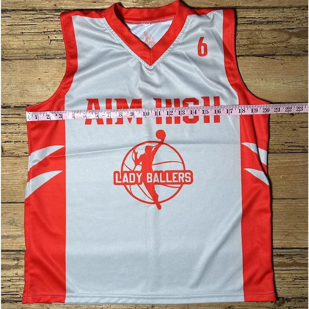 Aim High Lady Ballers Basketball Jersey Set Youth XL